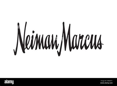 Neiman Marcus Logo White Background Stock Photo Alamy