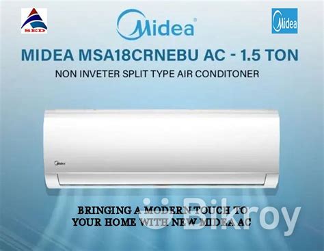 Midea 1 5 Ton Wall Type Air Conditioner 5 Years Official Warranty In