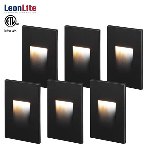 Leonlite Pack Cct Led Step Lights V Dimmable Stair Lights Indoor