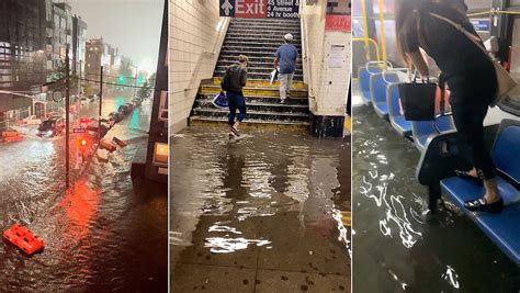 Video Inundaciones Provocadas Por La Tormenta Ida Desatan Escenas De