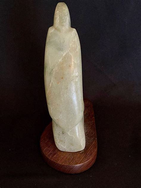 Signed Sunzo Native American Stone Sculpture Falcon | EstateSales.org