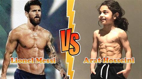 Lionel Messi Vs Arat Hosseini Mini Messi Transformation From Baby