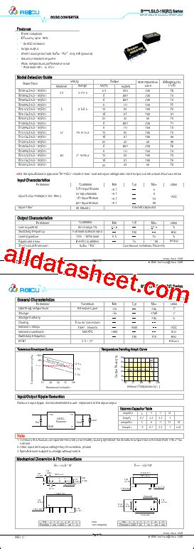 B Ls Wr Datasheet Pdf Guangzhou Reicu Electronic Technology Co