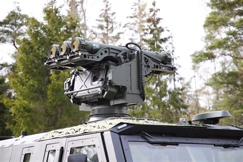 Saab Details Its Mobile Short Range Air Defence Mshorad Solution