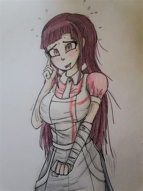 Drawing Of Our Favorite Nurse Waifu Rdanganronpa