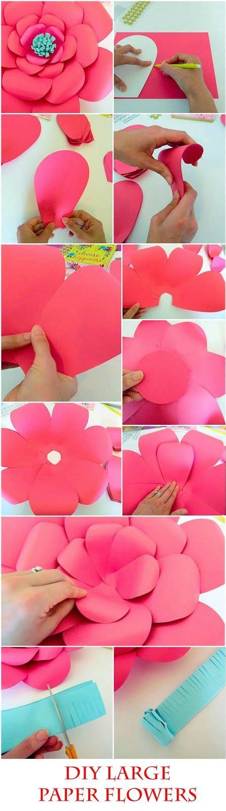 Easy Method When Building Any Diy Giant Paper Flower Paper Flowers