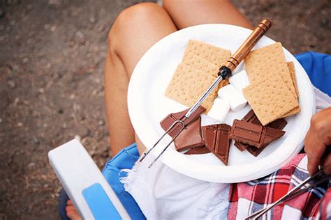 Royalty Free Campfire Smores Pictures Images And Stock Photos Istock