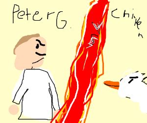 Peter Griffin vs The chicken - Drawception