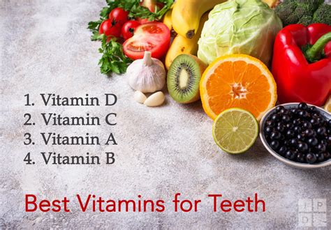 Best Vitamins for Teeth & Their Natural Food Sources - Dental Blog