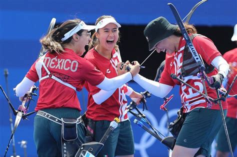 Bronce para México Tiro con arco femenil consigue la primera medalla