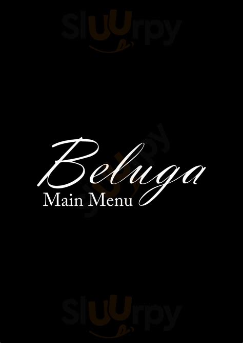 Beluga Cape Town menù Cape Town Central Main Menu Sluurpy