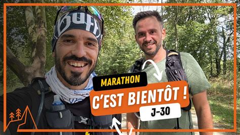 Plus Qu Un Mois Avant Le Marathon Des Villages Youtube