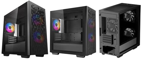 Deepcool Matrexx Fs Rgb Tg Matx Case