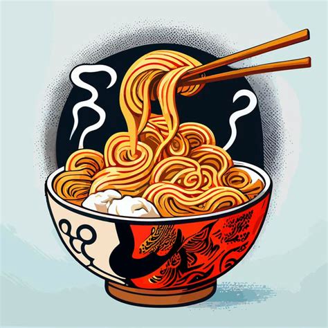 Noodle Art Ramen Noodle Bowl Japanese Noodles Japanese Food Food