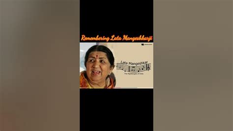 Remembering Lata Mangeshkar Satyam Shivam Sundaram Youtube