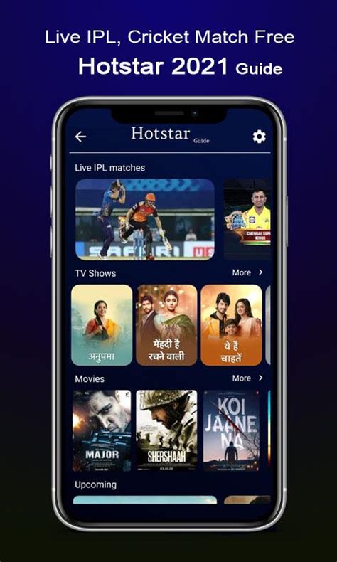 Descarga De Apk De Hotstar Live Tv Cricket Streaming Guides Para Android