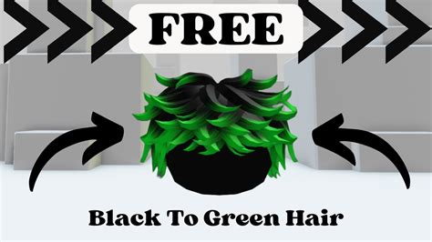 Hurry Free Limited Ugc Messy Hair For Guys Roblox Free Green Items