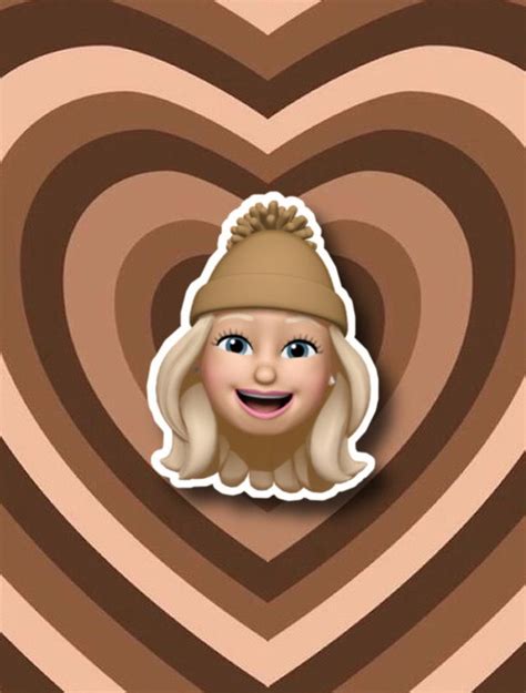 Memoji Memojigirl Memojipfp Cute Pfp White Wallpaper For Iphone