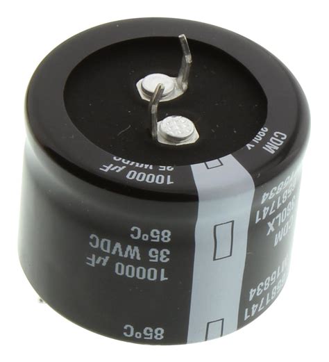 380lx103m035a012 Cornell Dubilier Aluminum Electrolytic Capacitor 10000uf