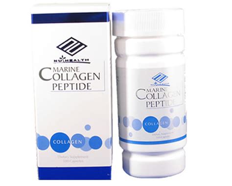 Nu Health Marine Collagen Peptide Capsules Mg Chinesegift Cc