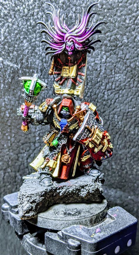 Dark Angels Interrogator Chaplain Rwarhammer40k