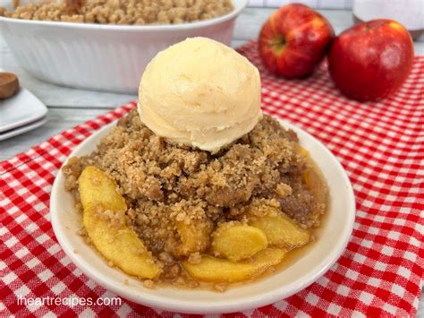 The Best Apple Crisp Recipe I Heart Recipes