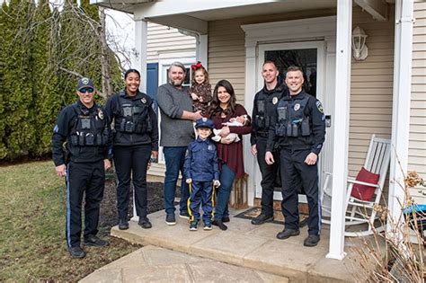 To Protect, Serve… and Deliver: Tinton Falls Police Help Family Welcome Baby - Two River Times