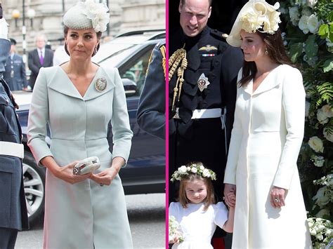 PHOTOS Kate Middleton Recycle La Robe Qu Elle Portait Au Mariage De