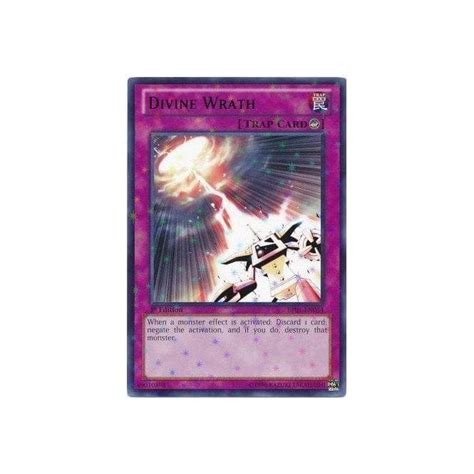 Yu Gi Oh Card Bp01 En054 Divine Wrath Starfoil Rare Chaos Cards