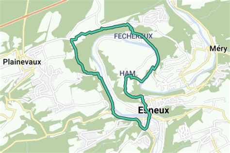 Roche Aux Faucons Esneux 10 Km Wandelroute RouteYou