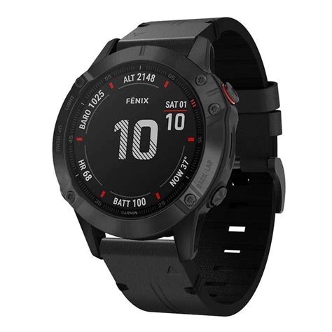 Opaska Pasek Bransoleta Leather Band Garmin Fenix 3 5X 3Hr 5X Plus 6X