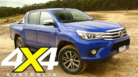 2016 Toyota Hilux Road Test 4x4 Australia Youtube