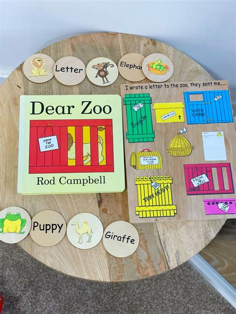 Dear Zoo Wooden Story Set Zoo Story Telling Imaginative Play