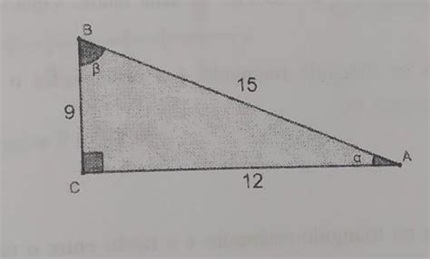 4 Considerando O Triangulo Retângulo Abaixo Determine O Valor Do Seno