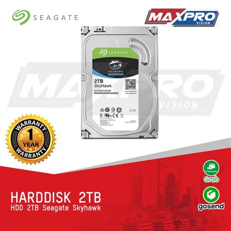 Jual Hdd Seagate Skyhawk 2tb Garansi 1 Tahun Di Lapak Maxpro Vision Bukalapak