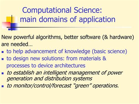 Ppt Computational Science For Energy Powerpoint Presentation Free