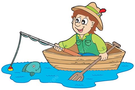 Fisherman In Boat People Outdoor Wood Vector People Outdoor Wood Png