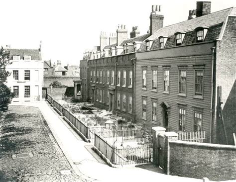 Officers Residences Deptford Dockyard C1880 Greenwich England