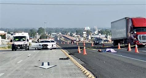 Muerte de motociclista en la autopista México Querétaro