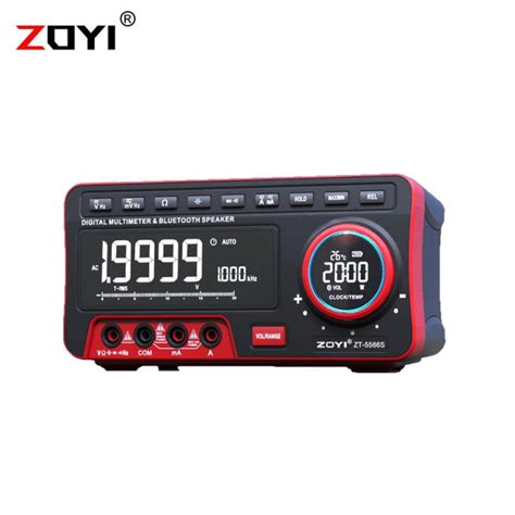 ZOYI ZT 5566S Multimeter Digital Avometer Wireless Speaker Bluetooth