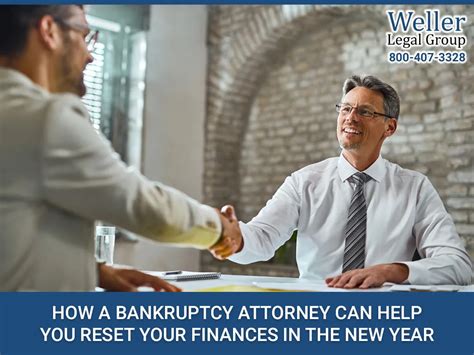 How A Bankruptcy Attorney Can Help You Reset Your Finances In The New Year Bankruptcy