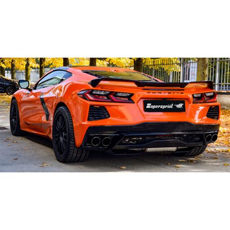 Performance Sport Exhaust For Corvette C8 Lt2 62l Gpf Corvette C8