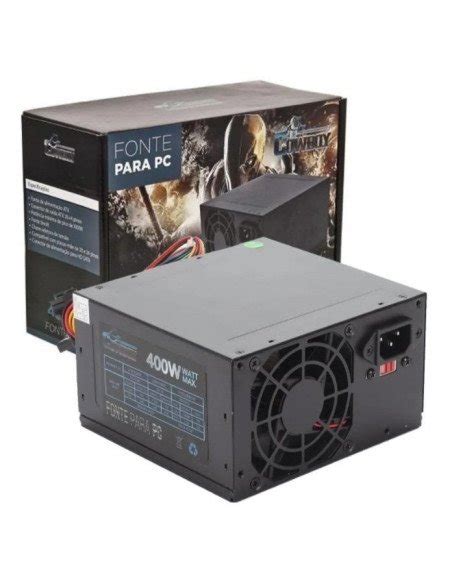 FONTE ATX 400W REAIS COWBOY KNUP KP 532