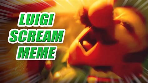 Luigi Scream Meme but in 4K [Super Mario Movie] - Living With Stacy