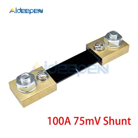 Fl 2 Shunt 10a 20a 30a 50a 100a 200a 300a 75mv Welding Machine Brass Resistor Dc Shunts For