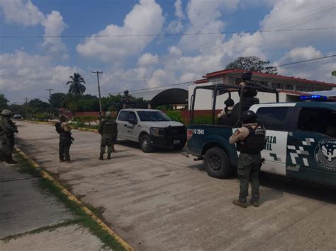 Fuerzas federales y SSP toman el control de la seguridad en Álamo La