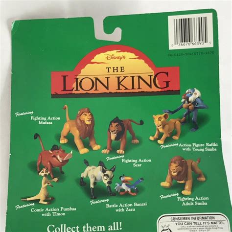 Lion King Scar Action Figure Fighting Original Scar Vintage Packaging | #2024493950