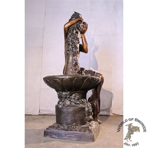 Nude Girl Fountain Bronze Statue World Of Bronze
