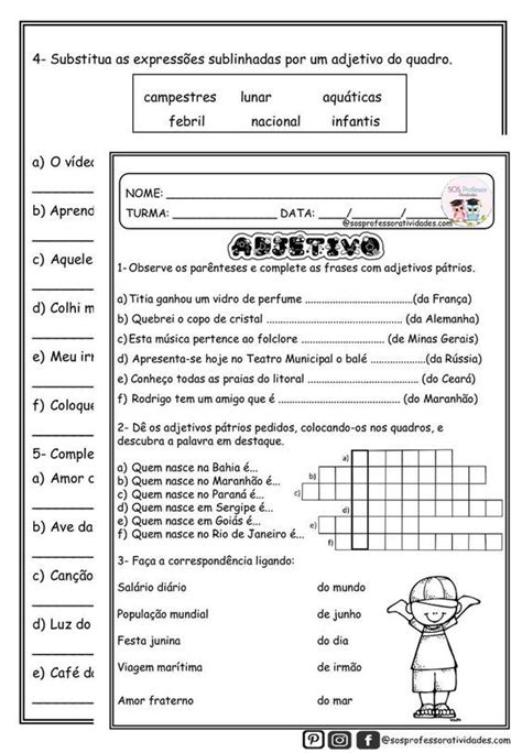 Você Está Procurando Uma Maneira De Ensinar Adjetivos Experimente Esta Atividade Que é Uma