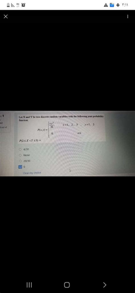 Answered 1 Let X And Y Be Two Discrete Random Bartleby